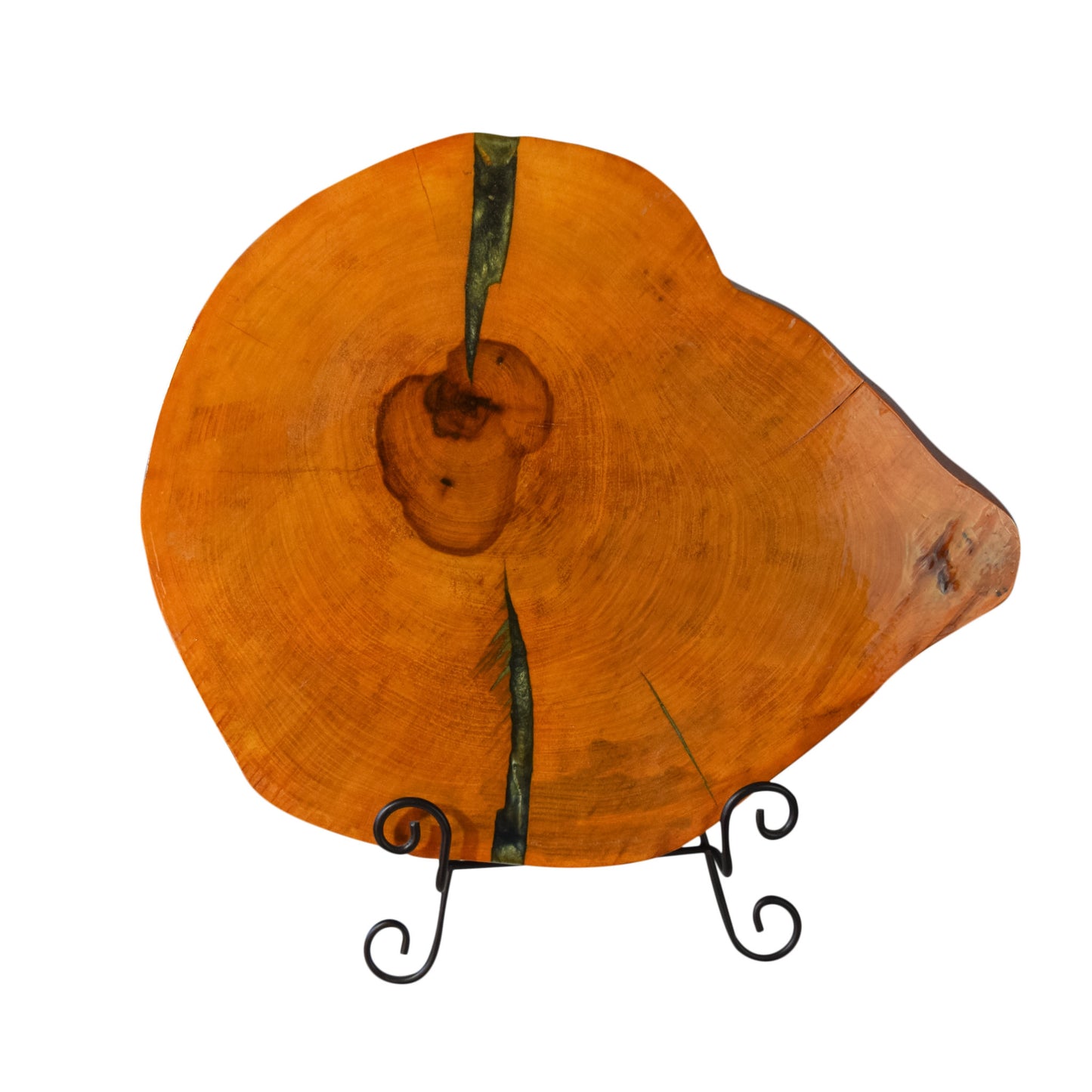 LIVE EDGE WOOD BISCUIT DÉCOR - PECAN