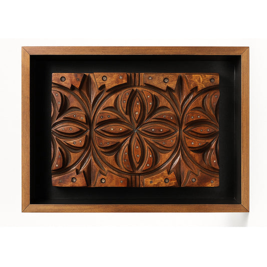 VINTAGE WOODEN TILE MOLD