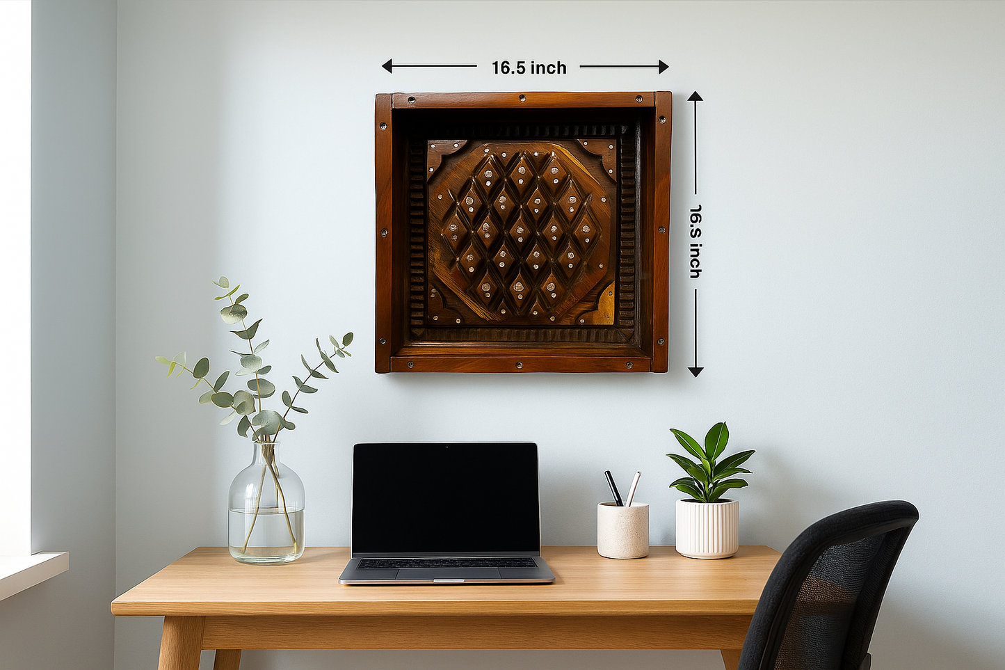 VINTAGE WOODEN TILE MOLD