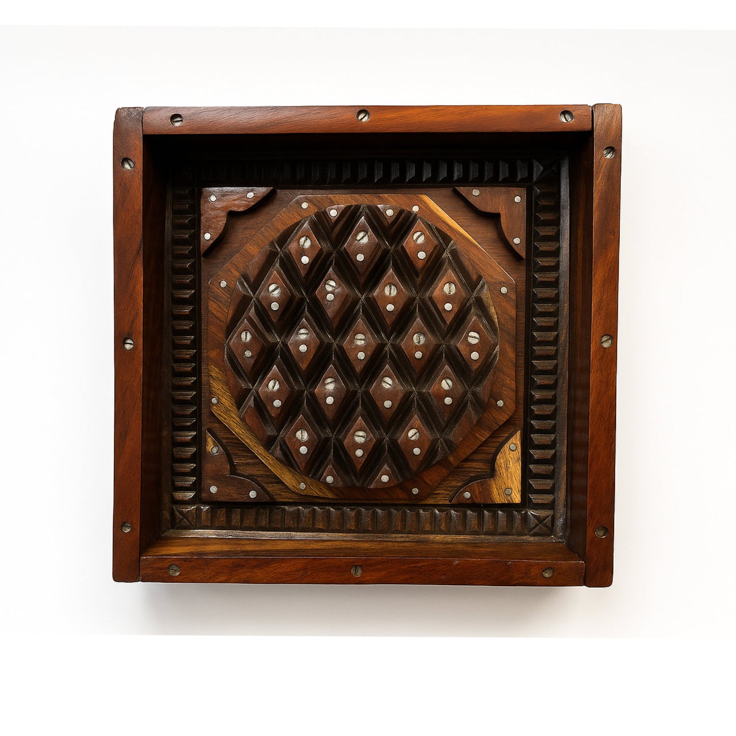 VINTAGE WOODEN TILE MOLD