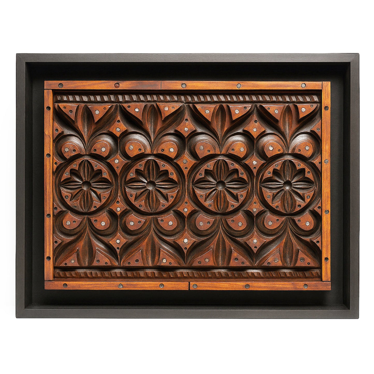 VINTAGE WOODEN TILE MOLD
