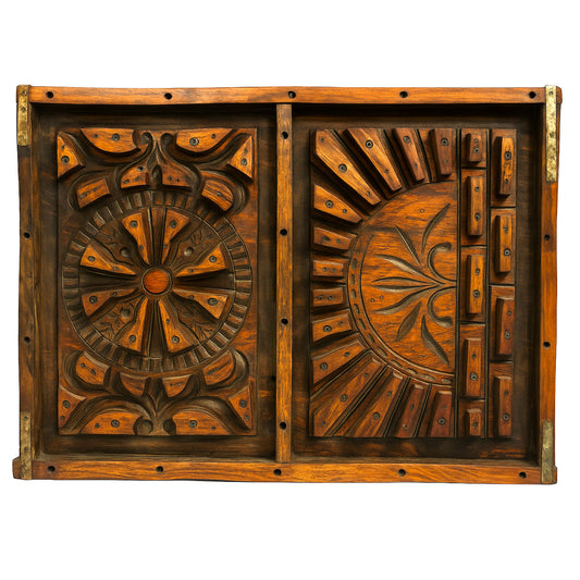VINTAGE WOODEN TILE MOLD