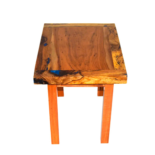 PECAN SIDE TABLE