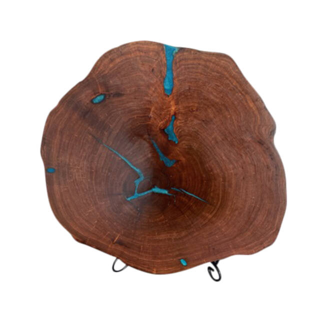 Decorative Live Edge Bisquit - Table Decor