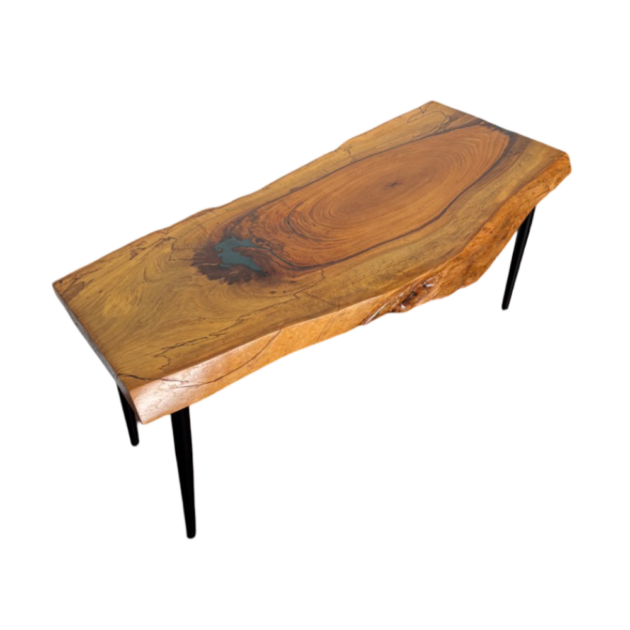 Pecan Live Edge Coffee Table