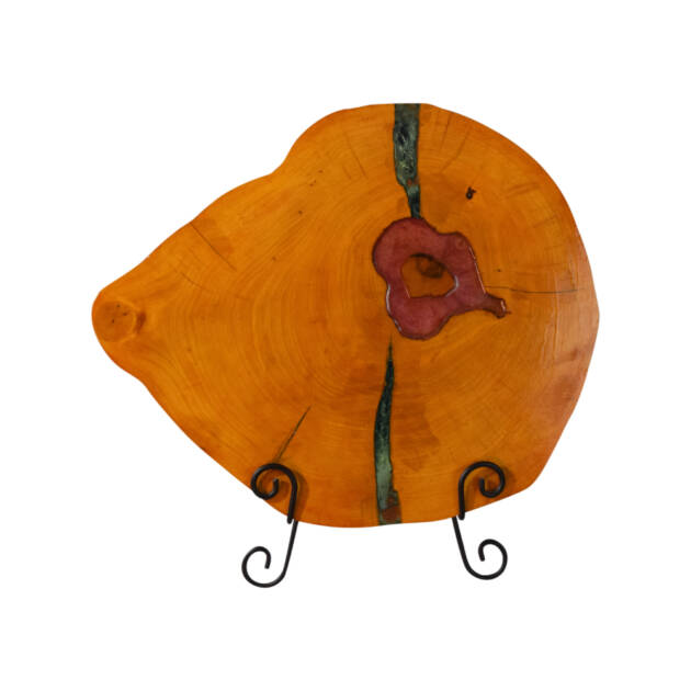 Decorative Live Edge Bisquit - Table Decor